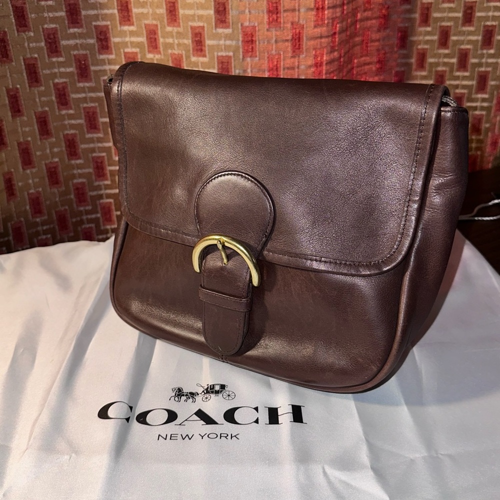 Coach Vintage Bedford Flap, mahogany